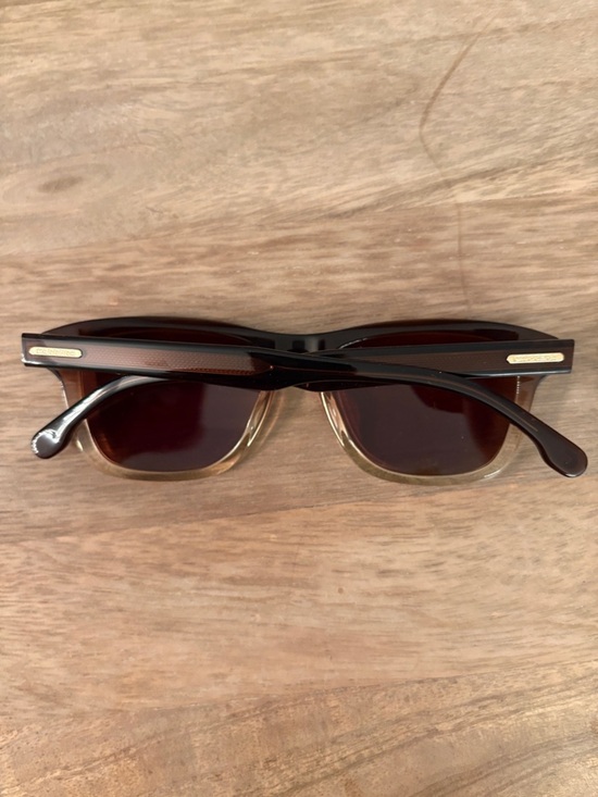 Carrera Square Sunglasses in Black with Brown Tortoise Accents main image 4